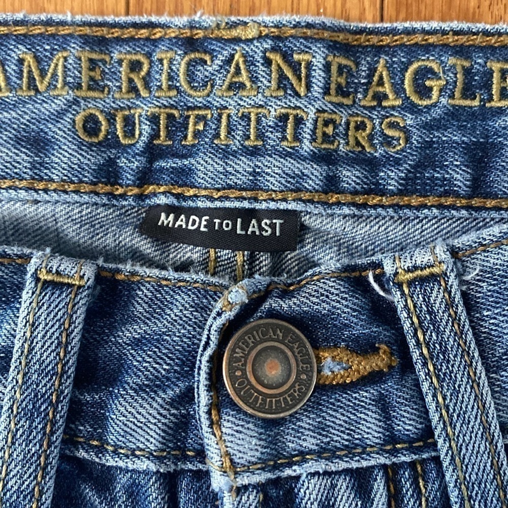 American Eagle Made to Last Original Straight Jeans Size 26x28 - Picture 7 of 9